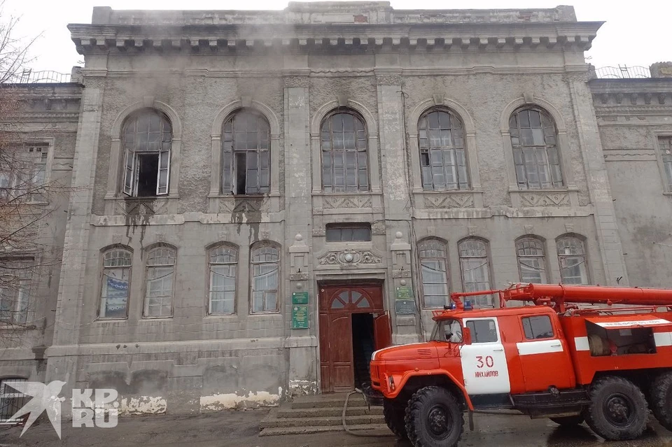 В сети появилось видео с пожара в Михайлове.