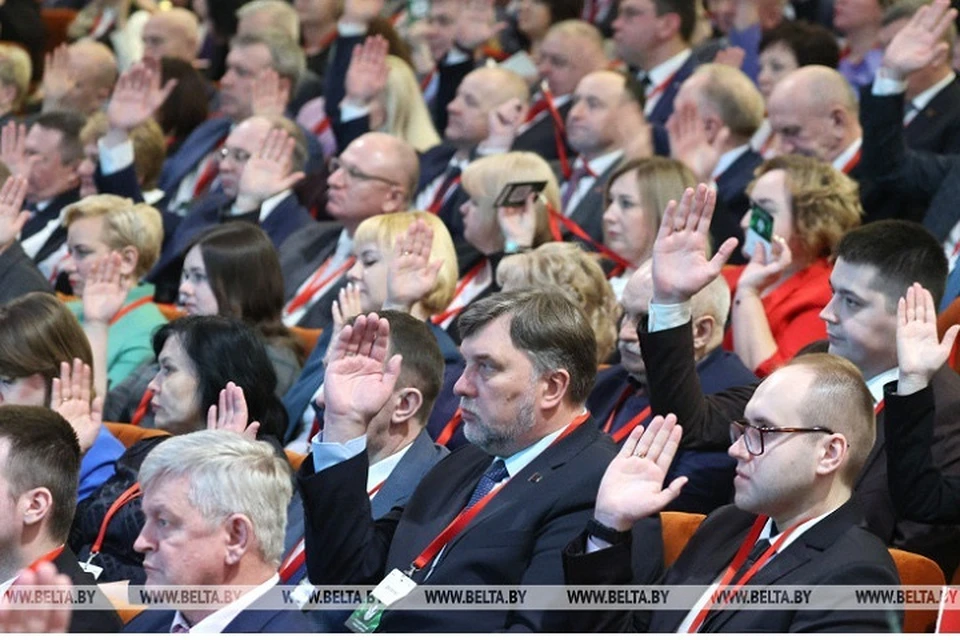 Партия «Белая Русь» создана в Беларуси. Фото: БелТА