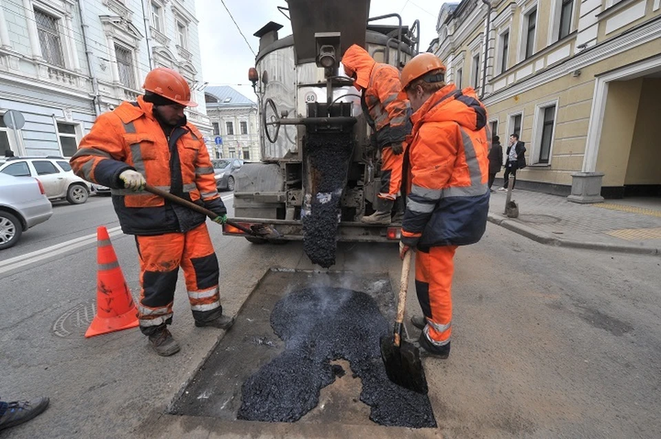 Ямочный ремонт дорог в Набережных Челнах стартовал 7 марта.