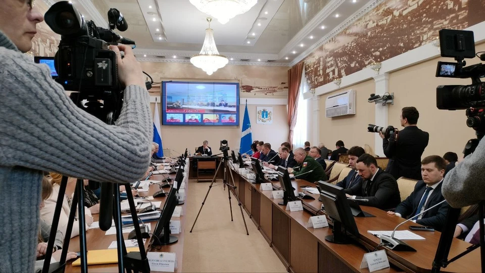 20 марта в правительстве прошел еженедельный штаб с Русских