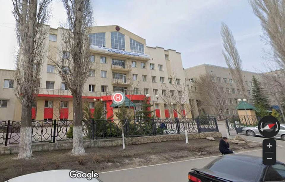 Саратовский кардиодиспансер / Скриншот: карты Google