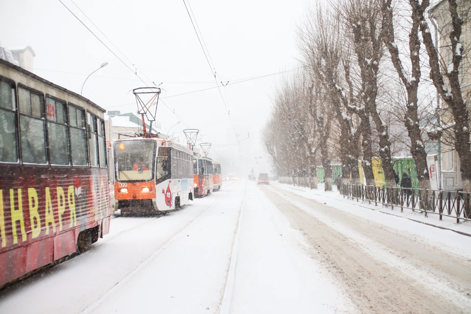 Ремонт трамвайных путей на проспекте Гагарина начнется 27 марта.