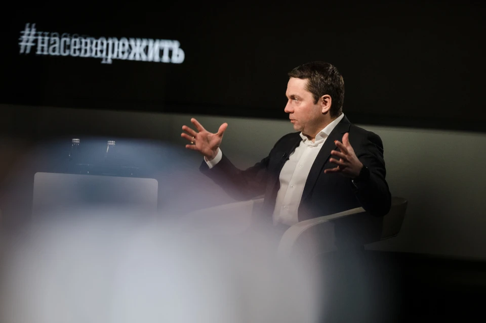 На «Прямой линии» с губернатором Андреем Чибисом прозвучал вопрос о ремонте теплосетей. Фото: Правительство Мурманской области / Дмитрий Дубов