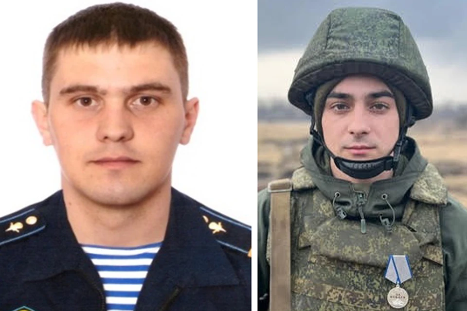 Сержант Никита Сорокин и старший сержант Алексей Рябов