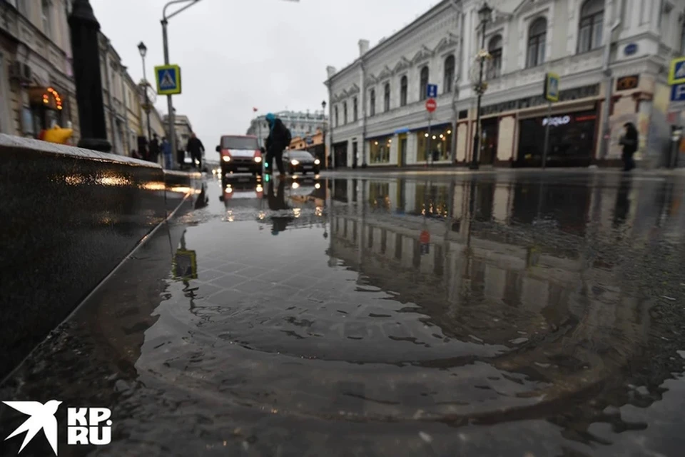 В Моковском регионе продолжает таять снег