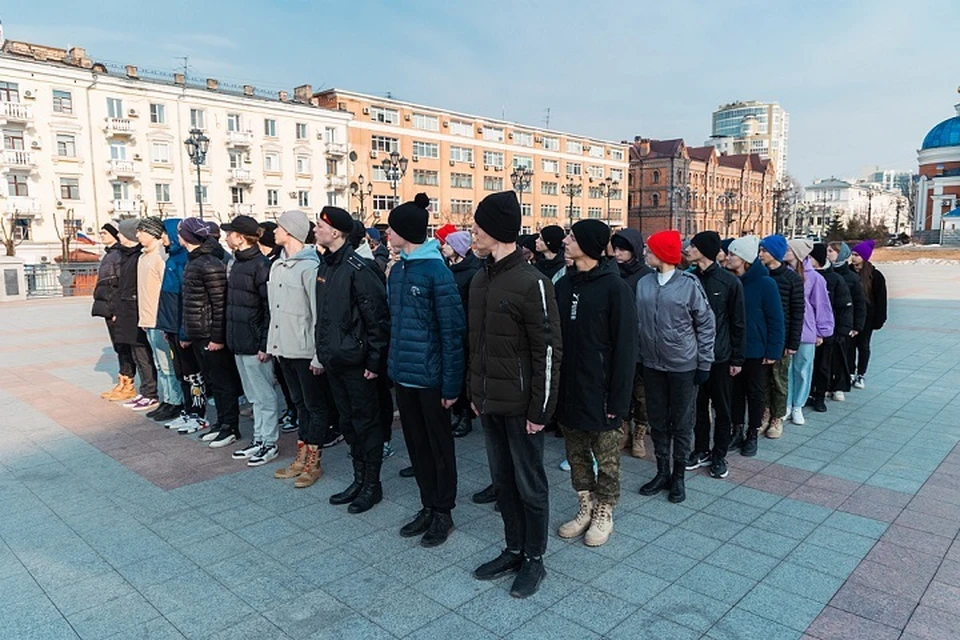 Подготовка к Параду Победы стартовала в Хабаровске 28 марта