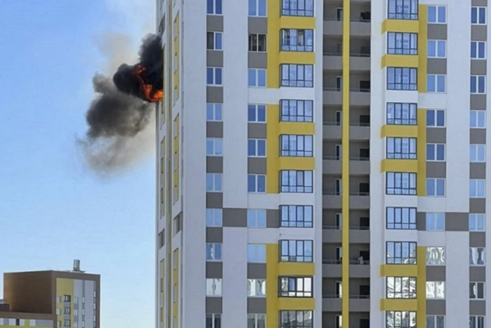 Пожар произошел днем 29 марта. Фото: пресс-служба ГУ МЧС по Свердловской области