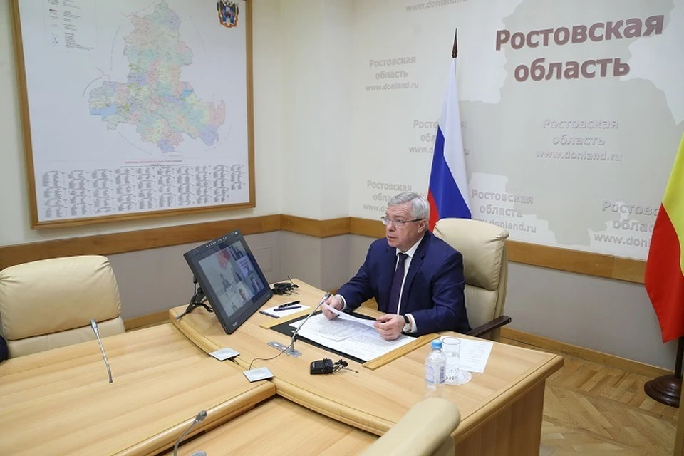 Губернатор Василий Голубев. Фото: сайт правительства Ростовской области