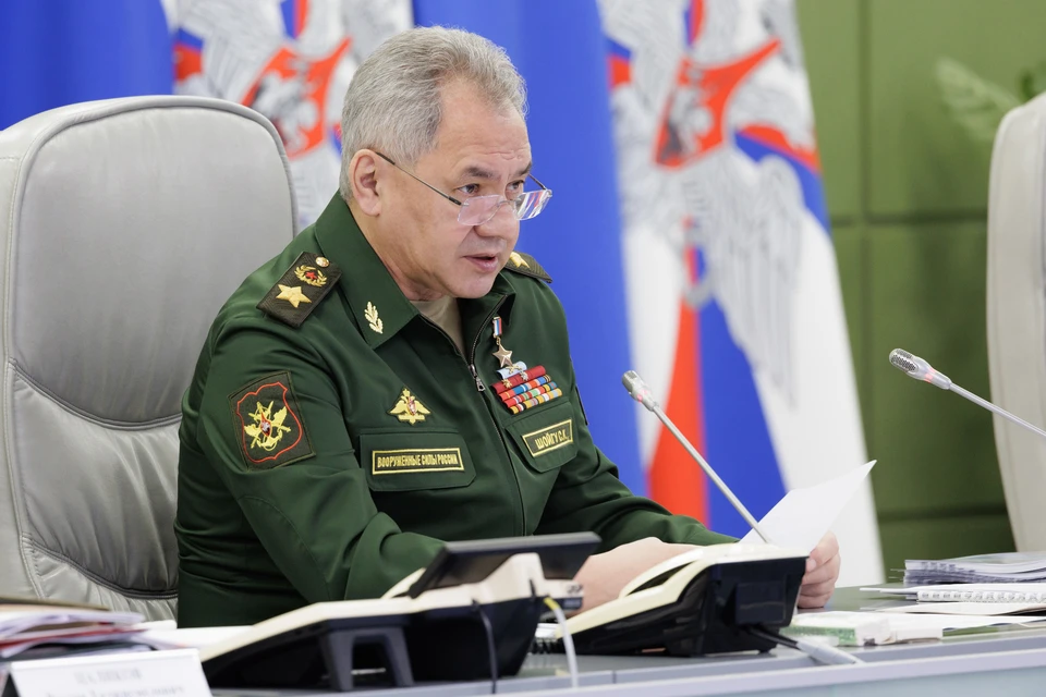 Министр обороны РФ Сергей Шойгу.