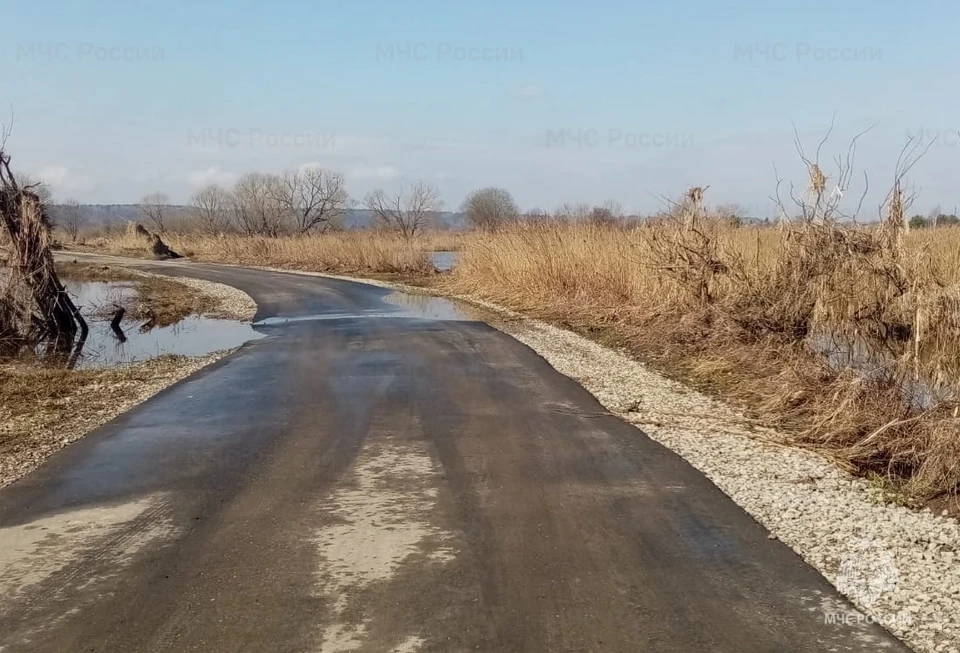 В марте тут плавали на лодке.