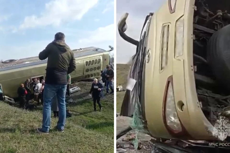 После аварии пассажиры долго приходили в себя. Фото: личный архив героя публикации/ГУ МЧС по РО