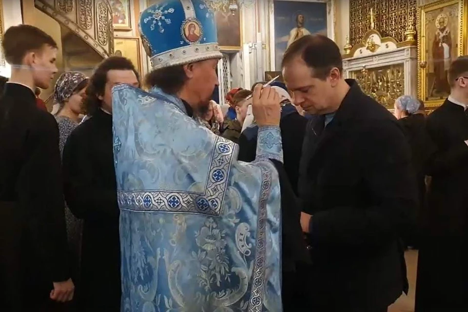 Владимир Мединский прибыл в Псково-Печерский монастырь