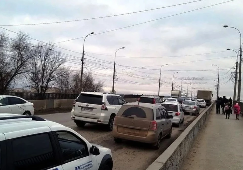 После открытия объезда Волгограда займутся мостом через ВДСК. Фото: ГУ МВД России по Волгоградской области.