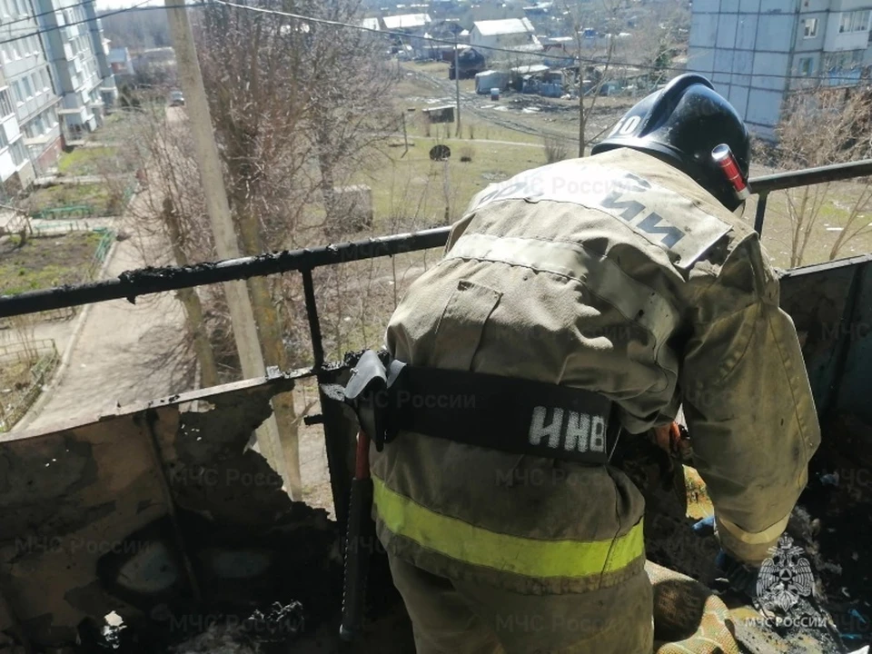 Во время пожара в Киреевском районе Тульской области эвакуировали 10 человек