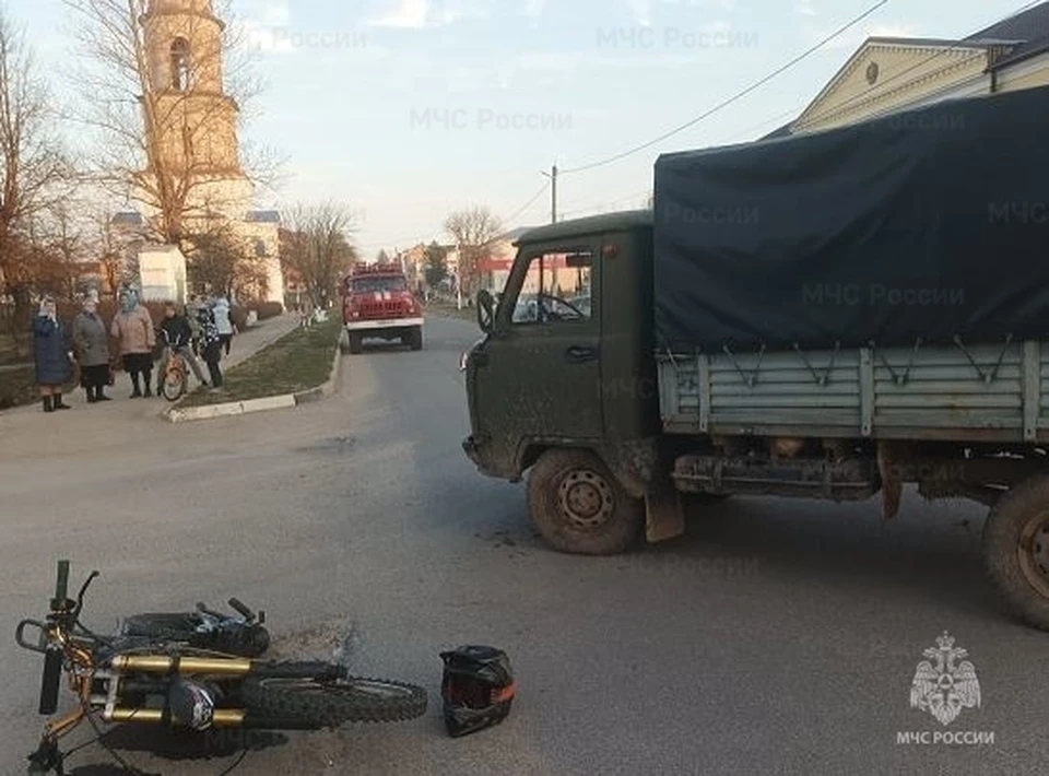 ДТП произошло в Мещовске.