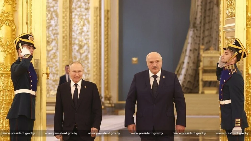 Путин пригласил Лукашенко в свою кремлевскую квартиру, там продолжались переговоры. Фото: president.gov.by