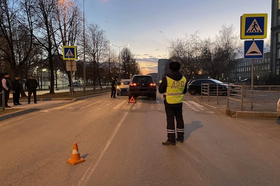Пешеход получила травмы головы, а также ушибы и ссадины на лице. Фото: ГИБДД Нижнего Тагила