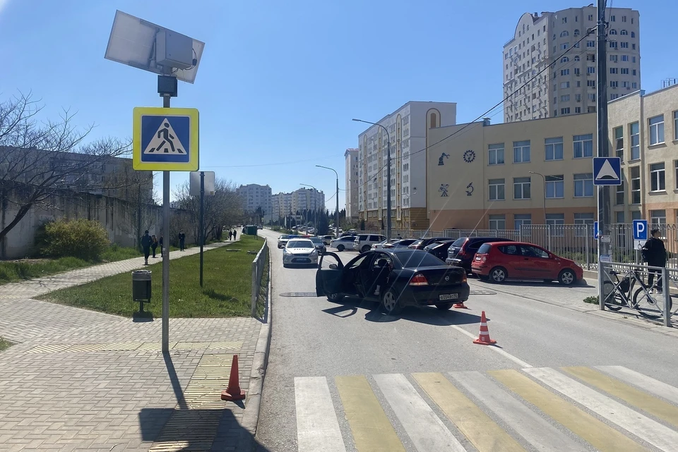 Место ДТП. Фото: 92.мвд.рф