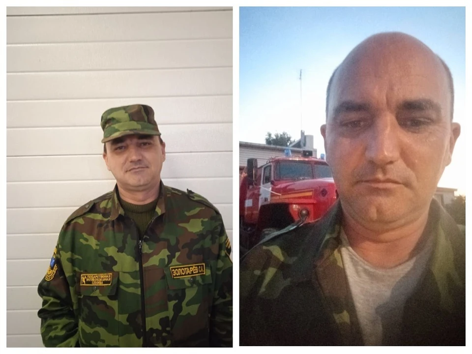 фотографиями героев поделился Юрий Юрин