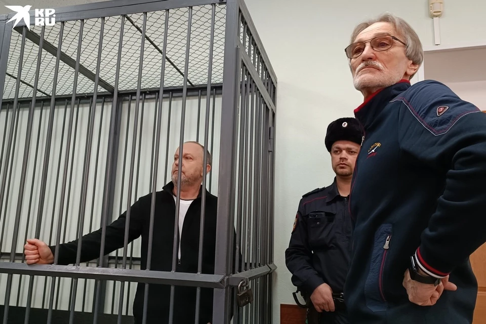 Олег Гуменюк и Александр Китаев во время вынесения приговора в январе 2023 года.
