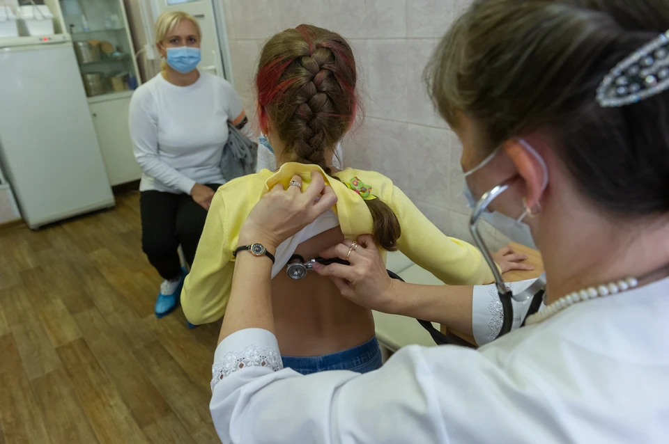 В регионе много детей болеют ОРВИ