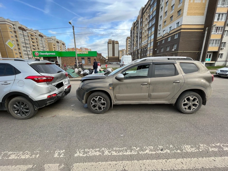 Серьезных травм участники аварии не получили