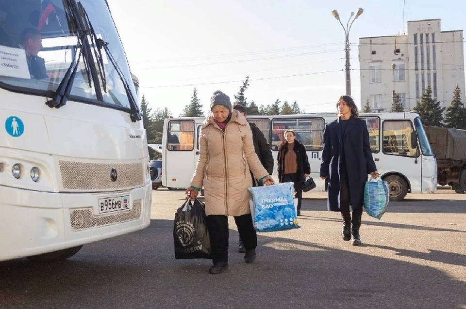 Эвакуированных мирных жителей временно размещают в более спокойных районах Республики (архивное фото). Фото: Пасечник/ТГ