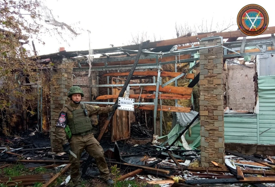 Снаряды ВФУ разрушили и повредили 31 жилой дом в ДНР. Фото: СЦКК ДНР