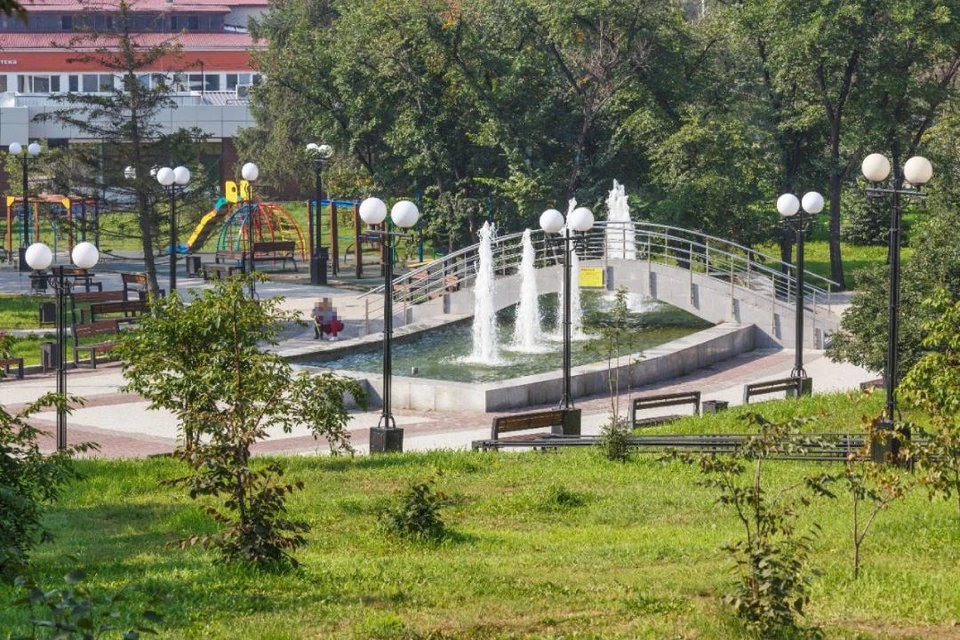Всего в городе запустят 11 фонтанов. Фото: пресс-служба администрации Иркутска
