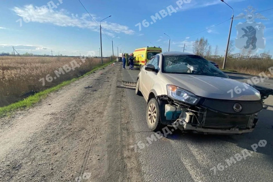 В Ярославском районе водитель, попавший в ДТП на окружной дороге, скончался в реанимации