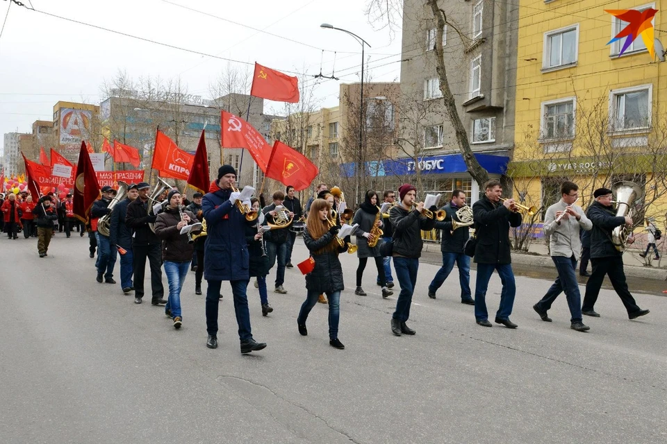 Первомайское шествие в 2023 году не состоялось.