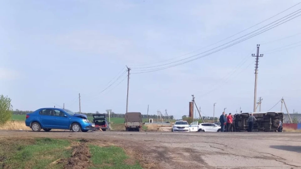 Ребенка с места аварии госпитализировали в медицинское учреждение.