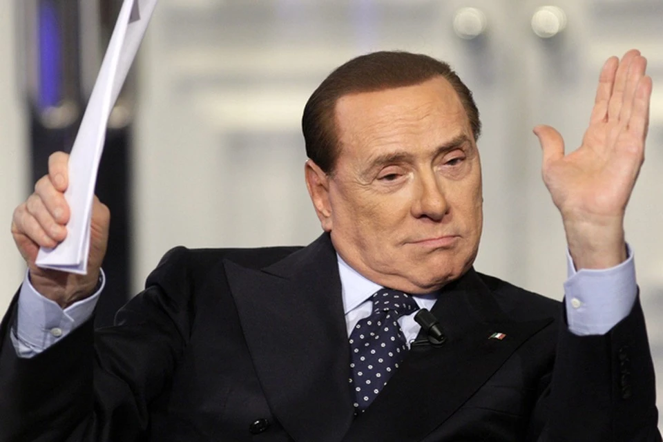 Berlusconi concedió una entrevista al canal de televisión italiano Sky TG24