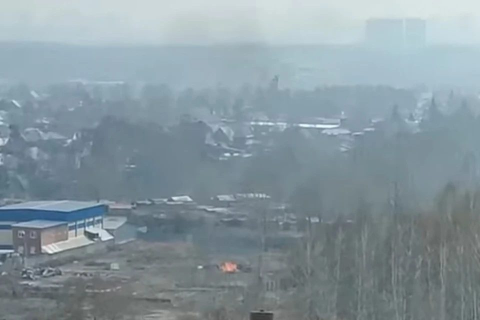 Новосибирцы задыхаются от смога. Фото: АСТ-54.