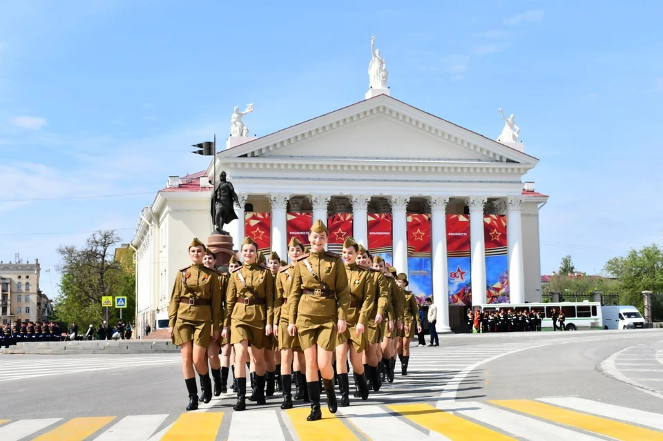 День Победы в Волгограде отмечали три дня.
