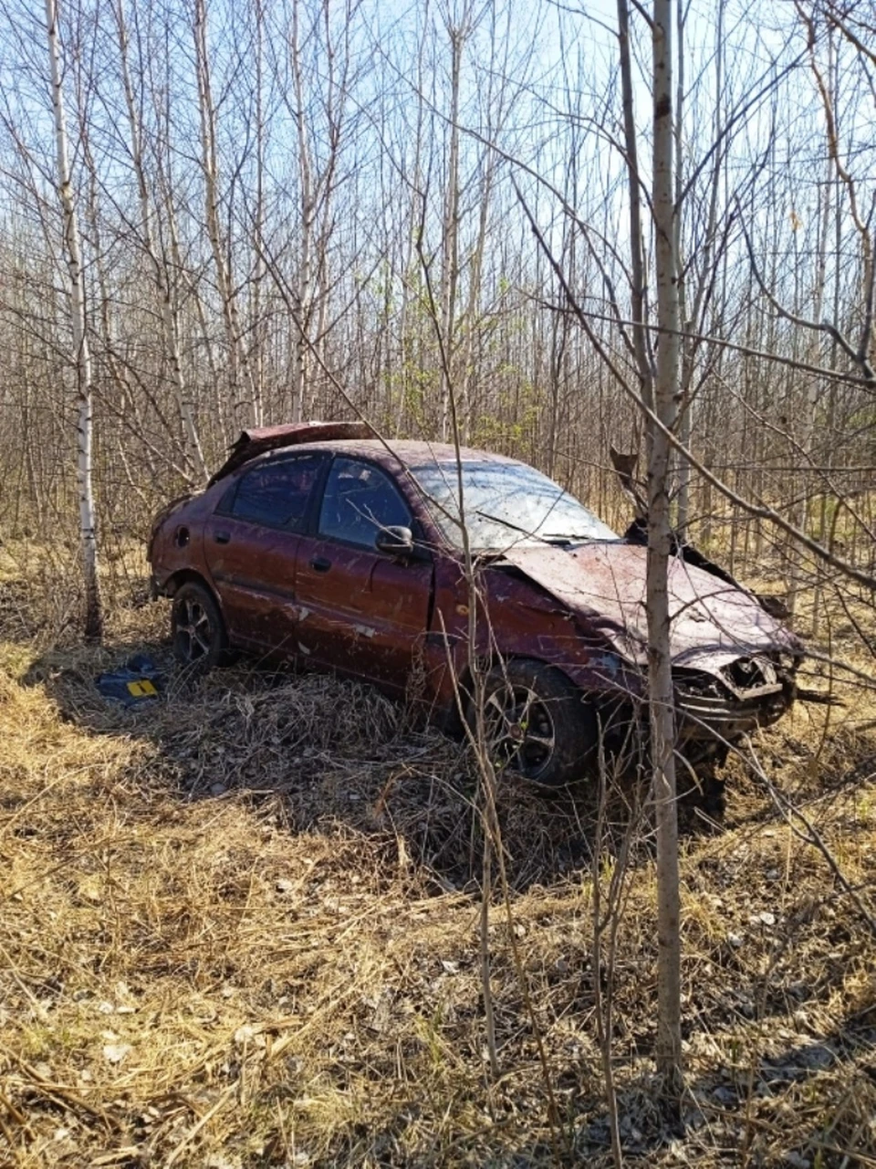 В Нижнеомском районе 27-летний водитель погиб после того, как машина  слетела в кювет - KP.RU