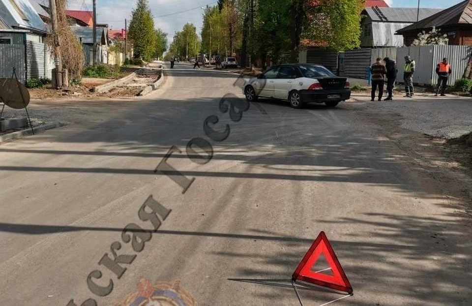 В Туле на улице Болотово автомобиль Mitsubishi сбил 5-летнего велосипедиста