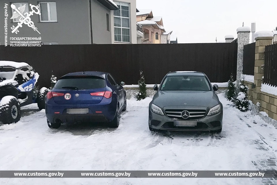 Белорусы ввозили дорогие авто из ЕС без уплаты таможенных пошлин на границе. Фото: ГТК