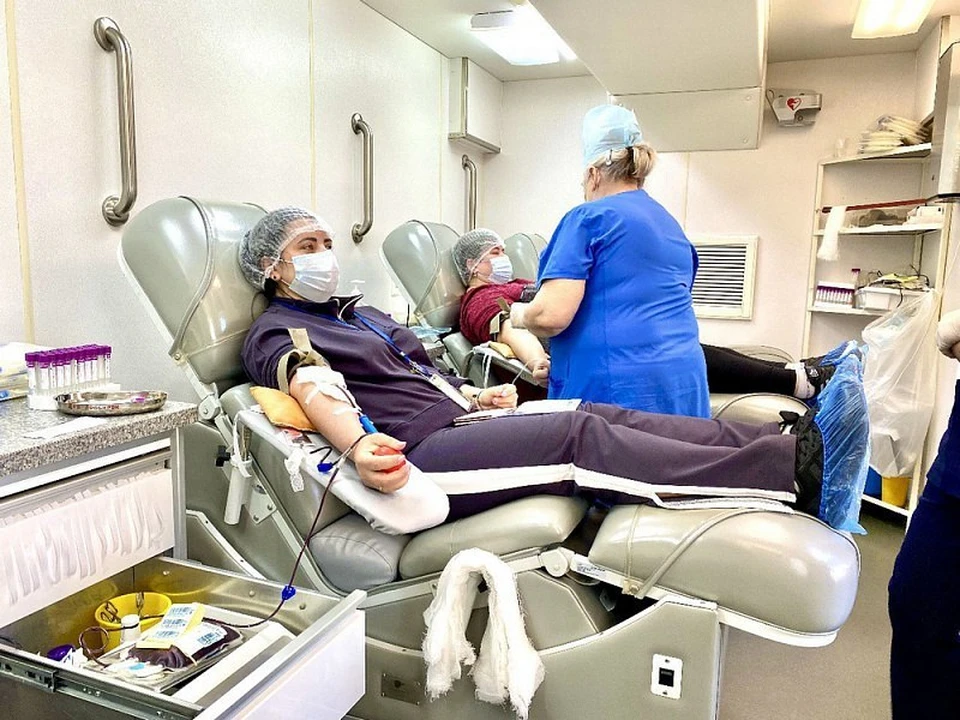 В Выселковском районе будет работать мобильный комплекс переливания крови. Фото: t.me/admkrai
