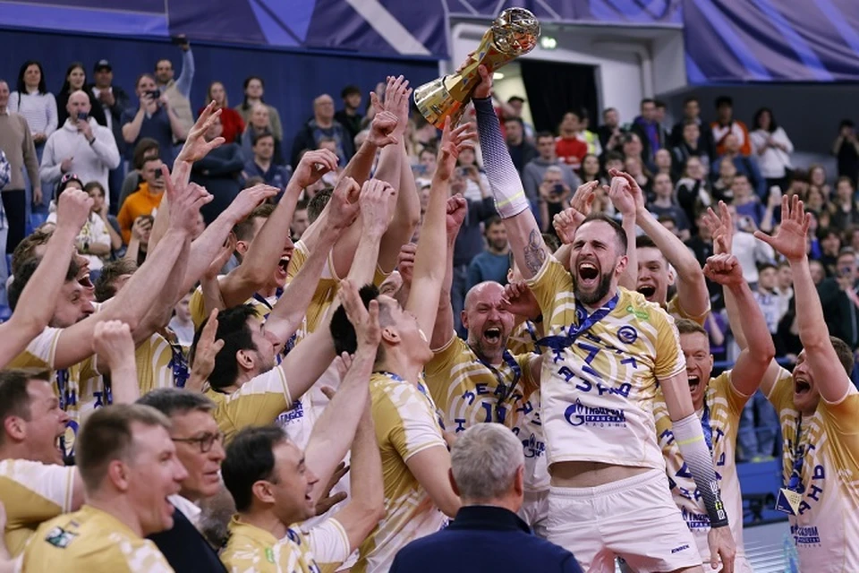 В этом сезоне казанская команда стала чемпионом России. Фото: zenit-kazan.com