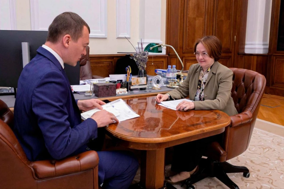 Глава региона рассказал о важнейших стройках, развернутых в крае. Фото: пресс-служба Центрального Банка России