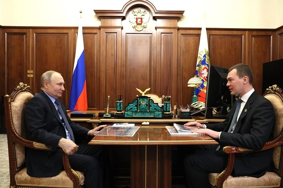 Губернатор рассказал, что регион справился с внешнеполитическими вызовами. Фото: kremlin.ru