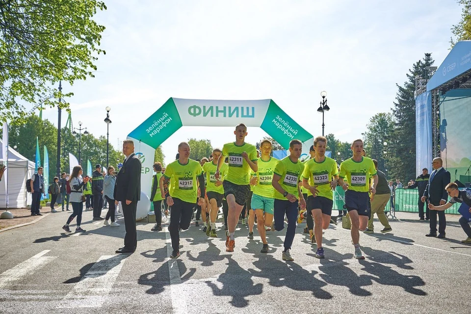 Традиционный зеленый марафон прошел в Петербурге. Фото: предоставлено организаторами