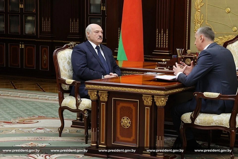 Лукашенко обсудил с Крутым проблемы в отношениях Беларуси с Россией. Фото: president.gov.by