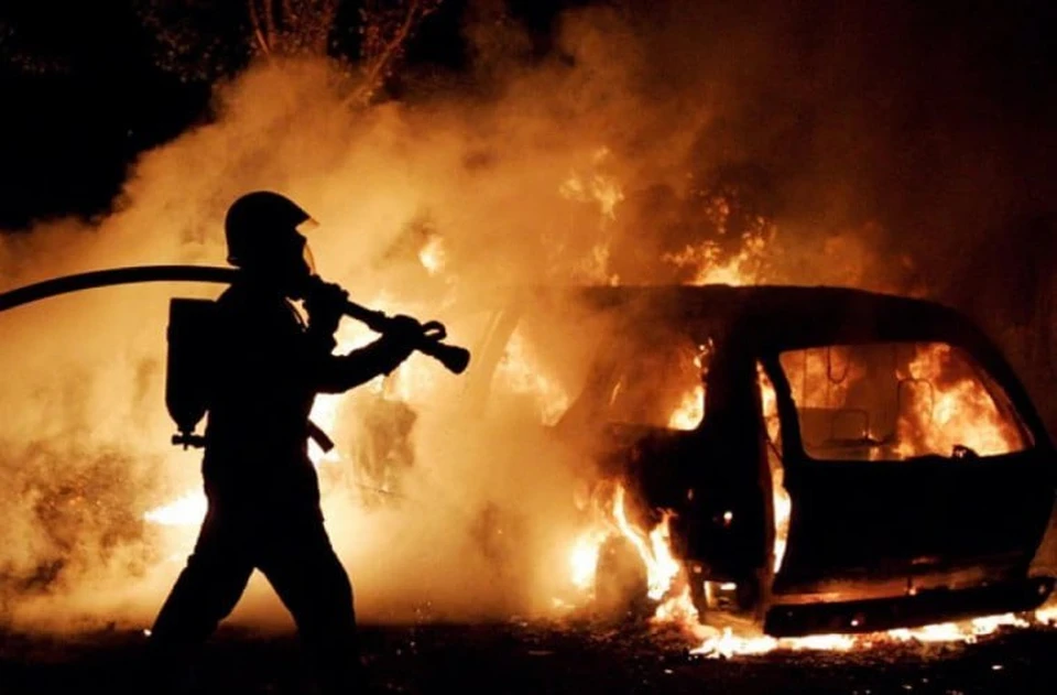 С огнем боролись три пожарные бригады (Фото: ГИЧС).