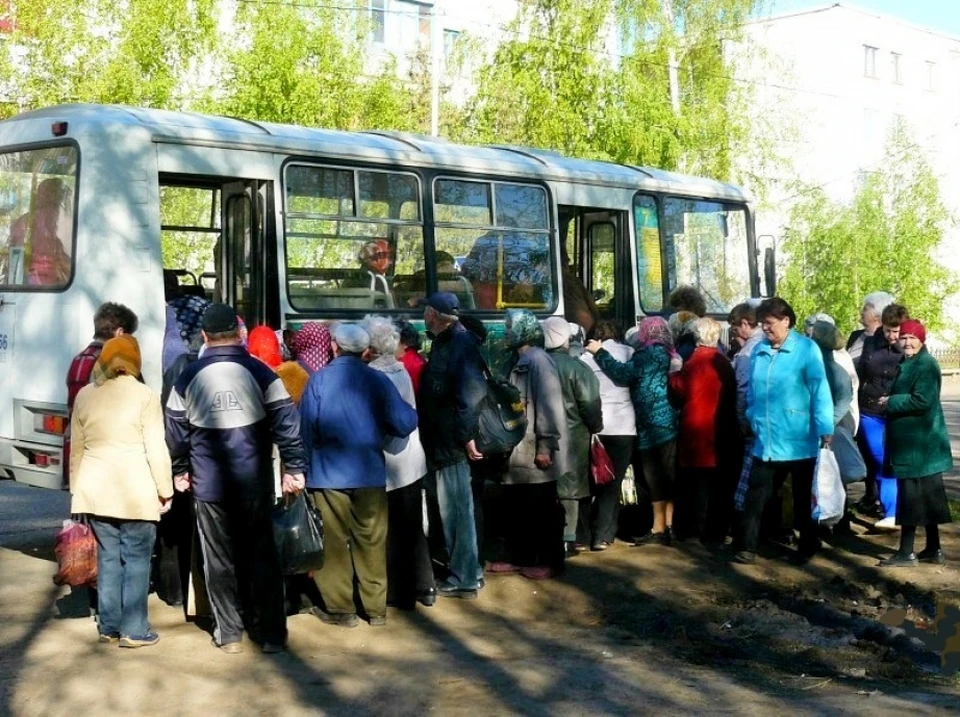 Больше 23 тысяч человек перевезли дачные автобусы в Комсомольске-на-Амуре Фото: правительство Хабаровского края