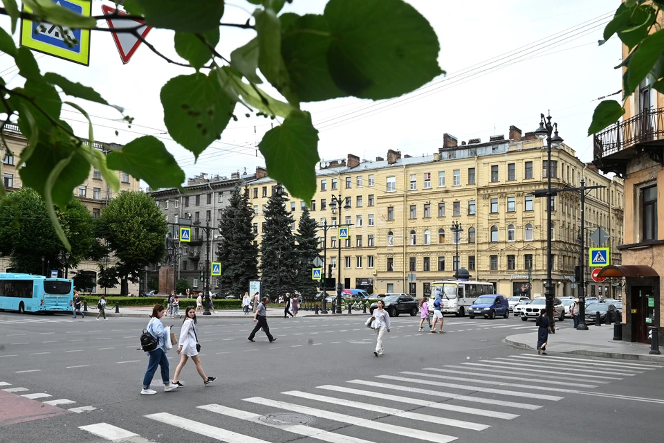 До +25 градусов поднимется температура в Петербурге 25 мая