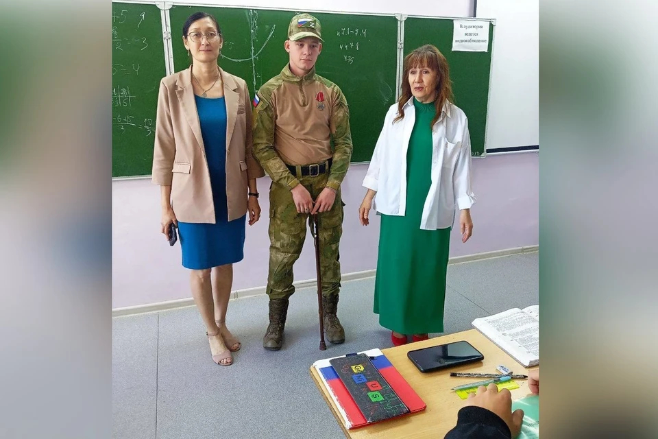 19-летний Виктор Цицер из Соль-Илецка награжден Орденом Мужества за героическое спасение товарищей. Фото: ТГ Виктора Цицера