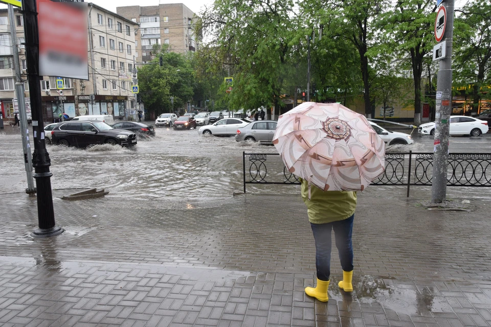 Дожди в Ростове-на-Дону участились.