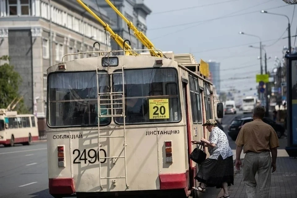 Движение троллейбусов будет ограничено до 29 мая